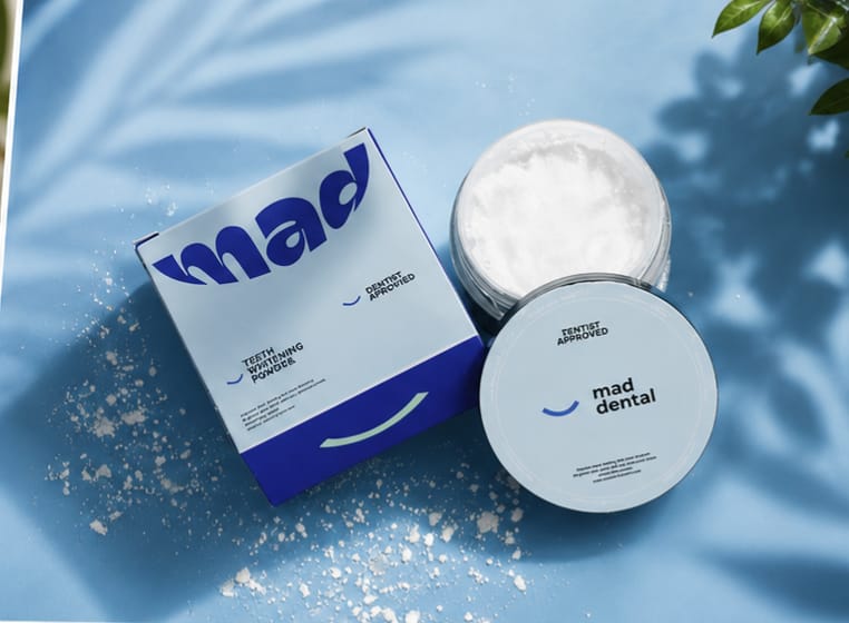 Mad Dental Teeth Whitening Powder