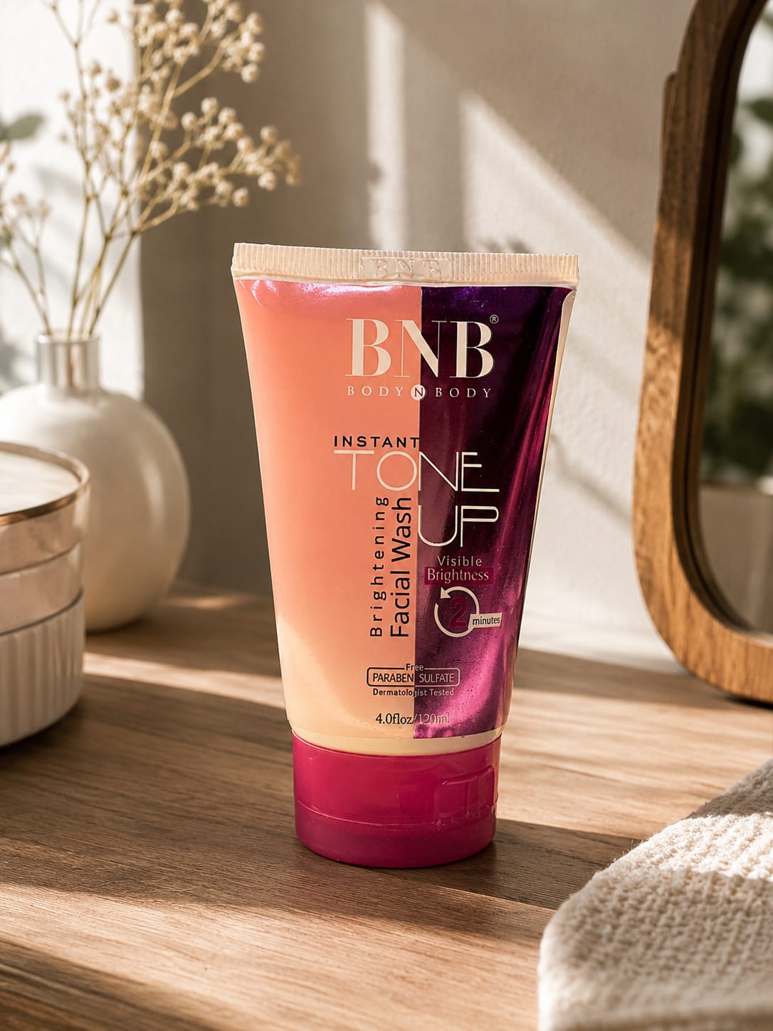 BNB Instant Tone Up Brightening Facial Wash – Visible Brightness in 3 Minutes